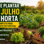 Horta em Julho