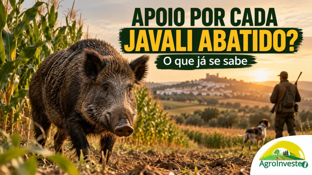 Apoio por cada javali abatido em Portugal – Governo prepara novo incentivo para caçadores